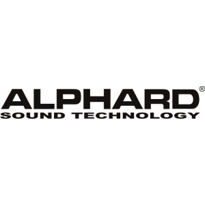 Наклейка на авто Alphard sound technology