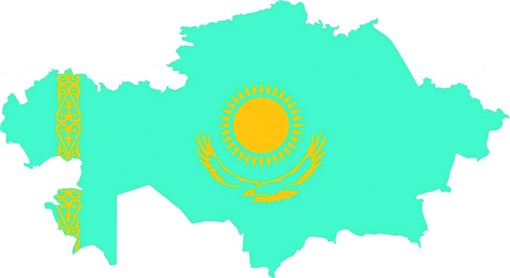 Карта казахстана svg