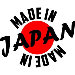 Наклейка на авто Made in Japan. Сделано в Японии версия 1