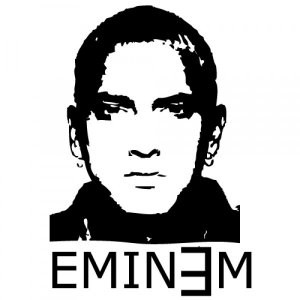 Наклейка на авто Eminem