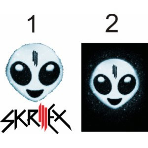 Наклейка на авто Skrillex logo версия 2