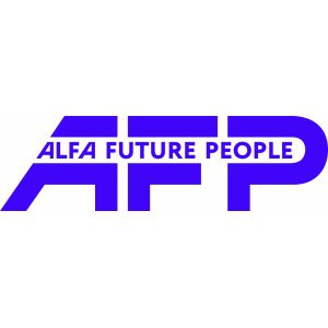 Наклейка на авто Alfa future people версия 3
