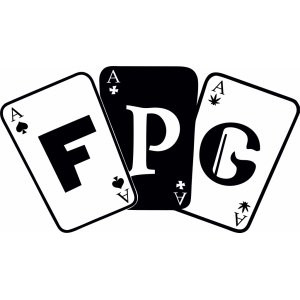 Наклейка на авто F.P.G (Fair Play Gang) панк-группа. Версия 2