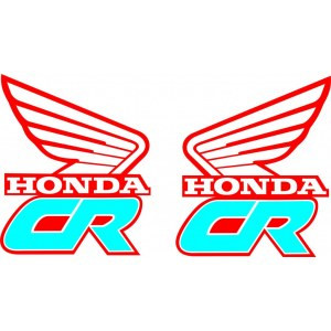 Наклейка на авто Honda CR logo. Крыло
