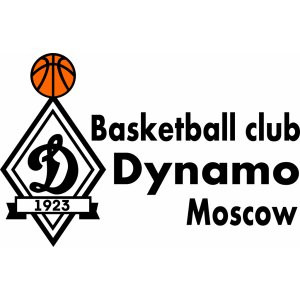 Наклейка на авто Basketball Club Dynamo Moscow. Баскетбольный клуб Динамо Москва версия 2