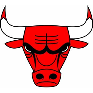 Наклейка на авто Chicago Bulls