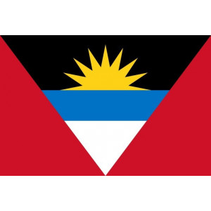 Наклейка на авто Флаг Антигуа и Барбуда
