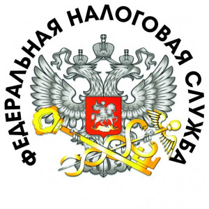 Наклейка на авто Федеральная налоговая служба России (ФНС) герб версия 2