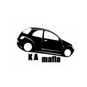 Наклейка на авто KA MAFIA