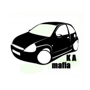 Наклейка на авто KA MAFIA 2