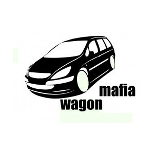 Наклейка на авто PEUGEOT MAFIA