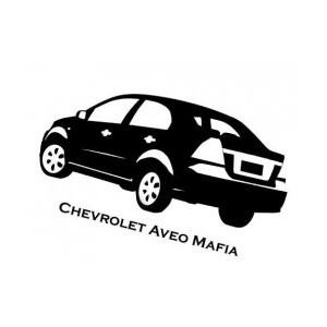 Наклейка на авто AVEO MAFIA