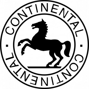 Наклейка на авто Continental logo версия 2