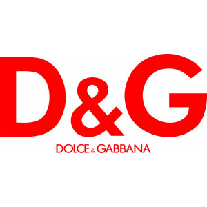 Наклейка на авто Dolce & Gabbana. D&G. Дольче энд Габбана