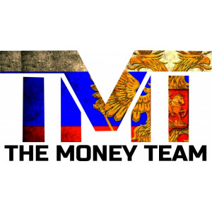Наклейка на авто TMT logo. The Money team