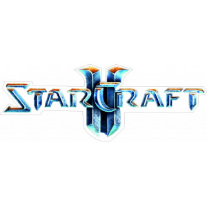 Наклейка на авто StarCraft II. Игра версия 1 полноцветная