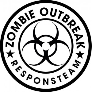 Наклейка на авто Umbrella corporation версия 5. Zombie Outbreak. Responsteam
