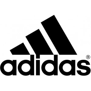 Наклейка на авто Adidas new - Адидас