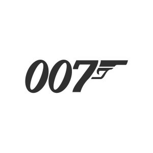 Наклейка на авто 007 - James Bond