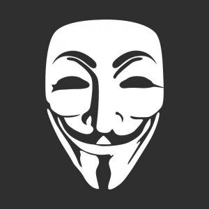 Наклейка на авто Anonymous (Анонимус)