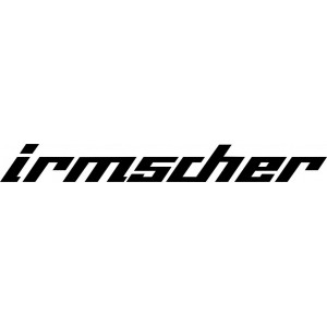 Наклейка на авто Irmscher logo версия 2