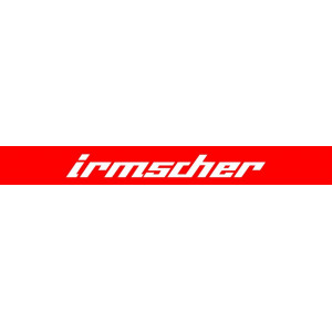 Наклейка на авто Irmscher. Полоса на лобовое стекло в два цвета