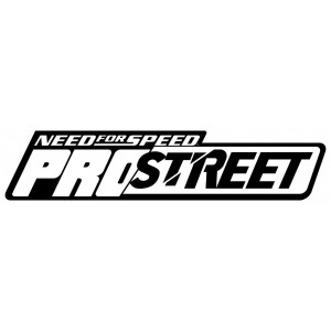 Наклейка на авто Pro street logo. Need for speed
