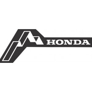 Наклейка на авто Honda версия 1