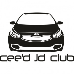 Наклейка на авто Kia Ceed Jd Club
