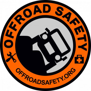 Наклейка на авто 4 на 4 версия 10. Offroad safety. Полноцветная