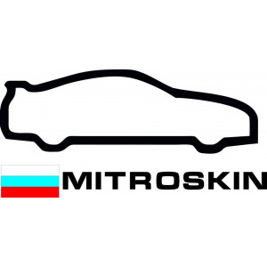 Наклейка на авто Митрошкин