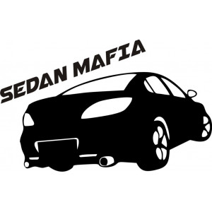 Наклейка на авто Mazda 6 Sedan Mafia - Мазда