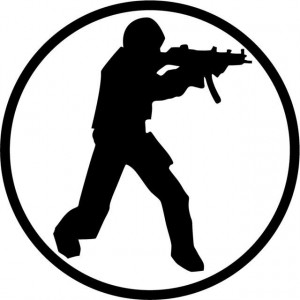 Наклейка на авто Counter Strike
