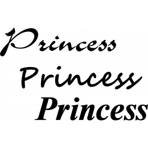 Наклейка на авто Принцесса. Princess