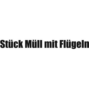 Наклейка на авто Stuck Mull mit Flugeln