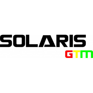 Наклейка на авто Hyundai Solaris GTM. Хендай Солярис версия 2