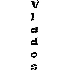 Наклейка на авто Vlados