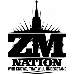 Наклейка на авто Zm-Nation версия 3
