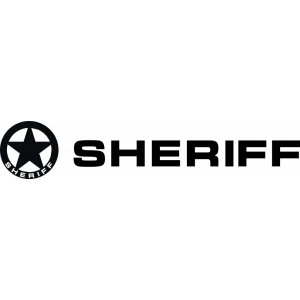 Наклейка на авто Шериф. Sheriff
