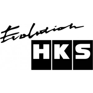 Наклейка на авто HKS Evolution