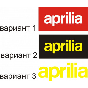 Наклейка на авто Aprilia logo