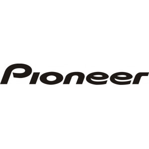 Наклейка на авто Pioneer logo