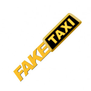 Наклейка на авто Fake Taxi