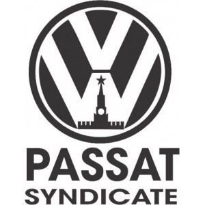 Наклейка на авто Passat Syndicate версия 2