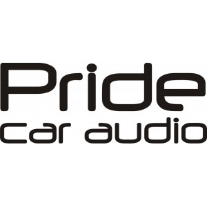 Наклейка на авто Pride car audio