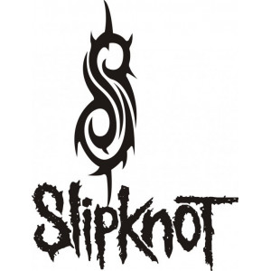 Наклейка на авто SLIPKNOT версия 2