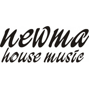 Наклейка на авто Newma House Music