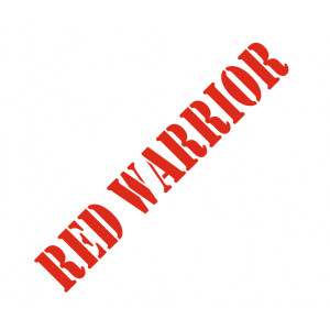Наклейка на авто Red Warrior