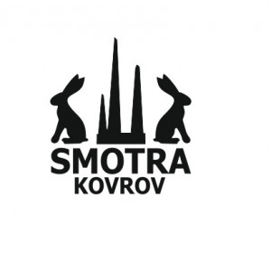 Наклейка на авто Smotra Ru Ковров - Смотра Ру Ковров