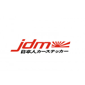 Наклейка на авто JDM Солнце Jdm Style версия 2